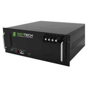 Rentech 51.2V 100Ah Lithium-Ion Battery with CANBUS – (5.12kWh)